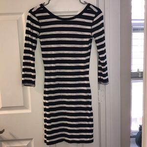 Black and white Express dress